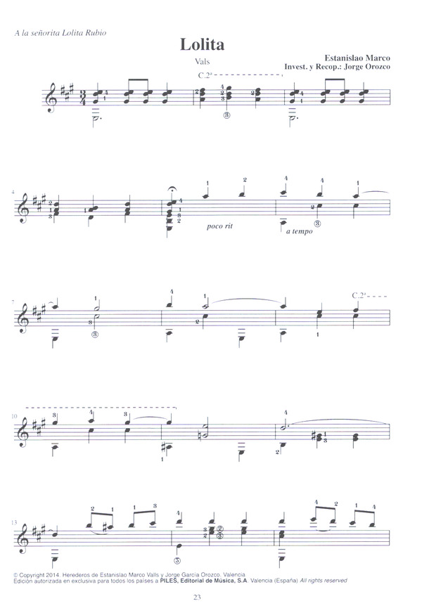 Musica para guitarra vol.4