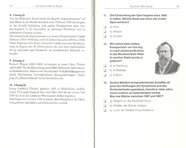 Musikwissen - 231 Fragen und Antworten