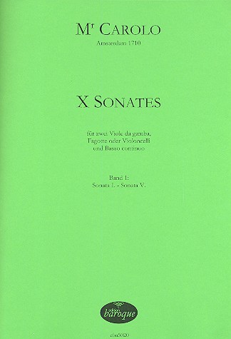 10 Sonaten Band 1 (Nr.1-5)