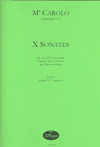 10 Sonaten Band 2 (Nr.6-10)