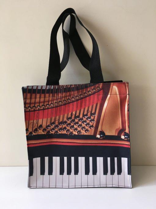 Nylon-Tasche mit Boden Klavier 33x33x13 cm