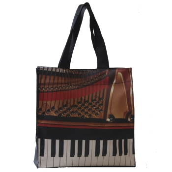 Nylon-Tasche mit Boden Klavier 33x33x13 cm