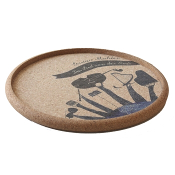 Tablett Kork Gustav Mahler 30 cm