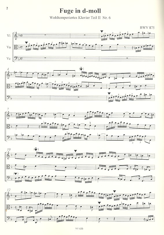 Das Wohltemperierte Klavier Teil 2 Band 4