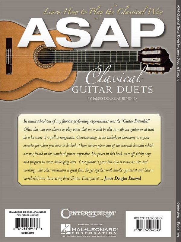 ASAP - Classical Guitar Duets (+CD)