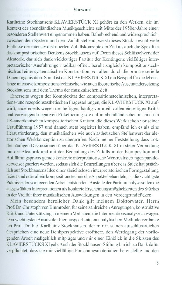 Karlheinz Stockhausens Klavierstück XI