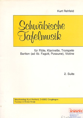 Schwäbische Tafelmusik Suite Nr.2