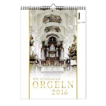 Kalender Die schönsten Orgeln 2016