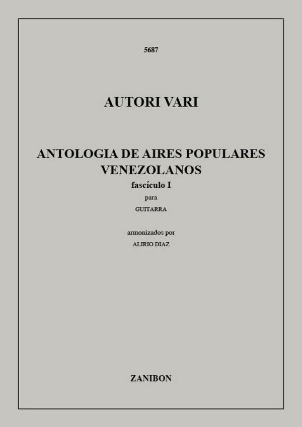 Antologia de aires populares venezolanos vol.1: