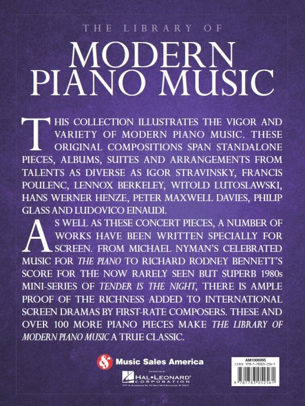 The Library of Modern Piano Music