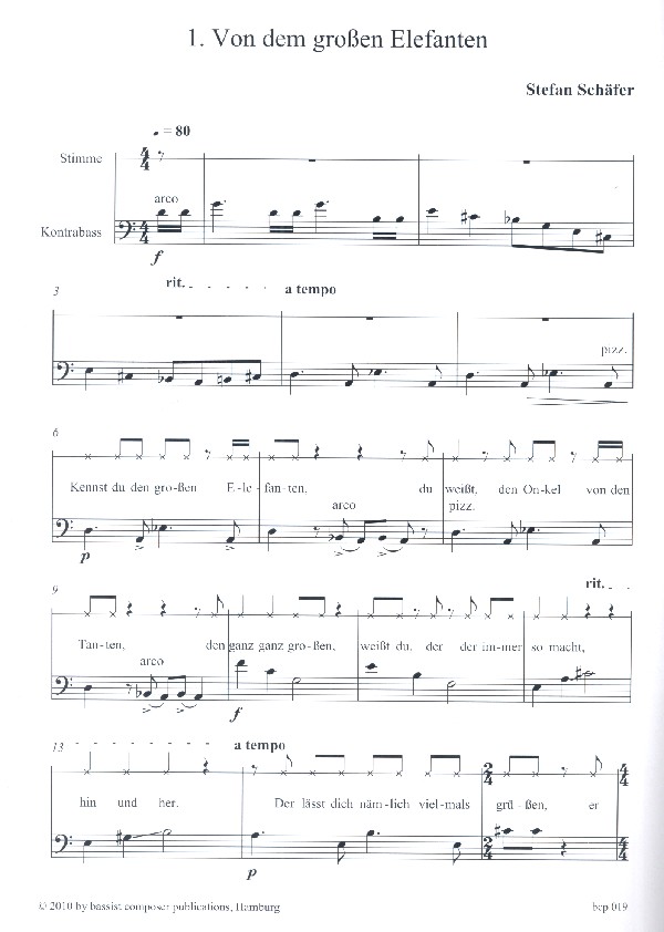 Von dem großen Elefanten