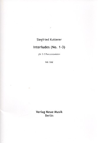 Interludes Nr.1-3