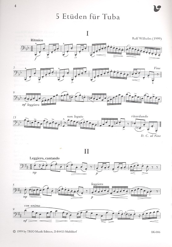 5 Etüden