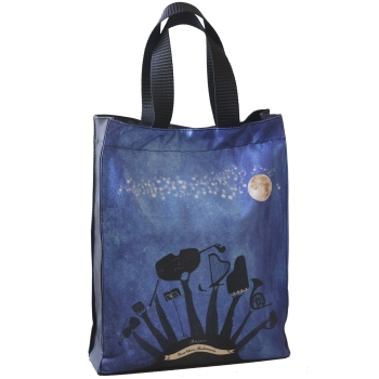 Nylon-Tasche mit Boden Mozart Eine kleine Nachtmusik 36 x 44 x 11 cm