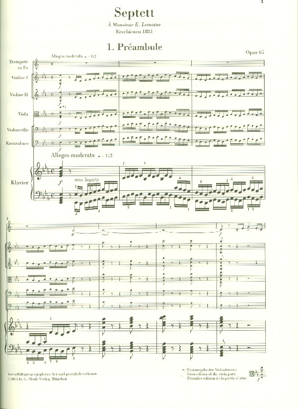 Septett Es-Dur op.65