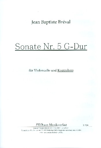 Sonate G-Dur Nr.5