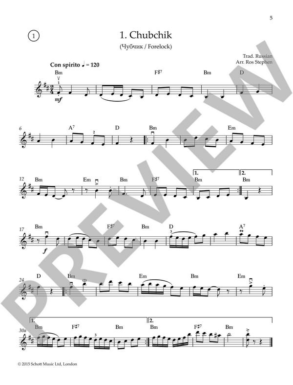 Russian Fiddle Tunes (+CD):