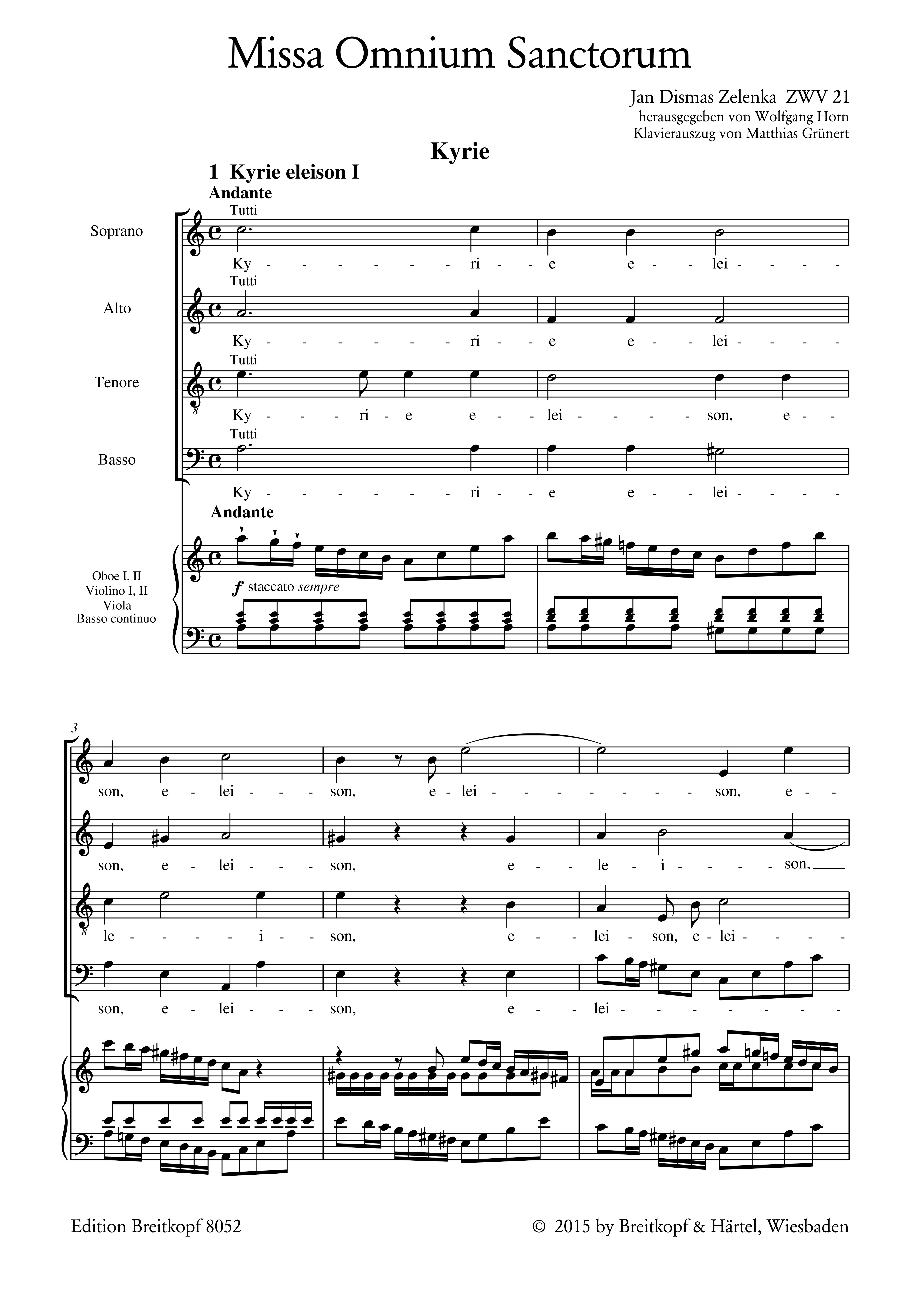 Missa omnium sanctorum ZWV21