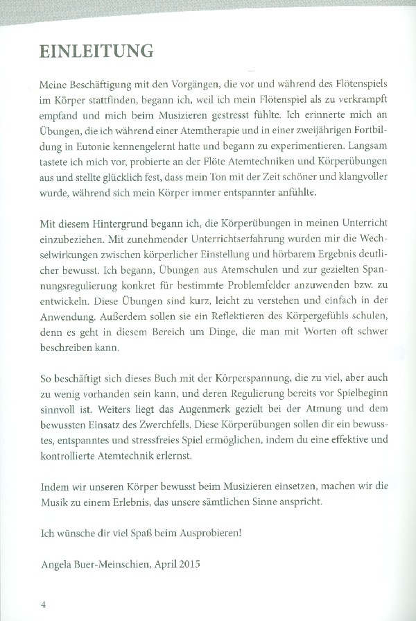 Mach dich fit fürs Flöte spielen