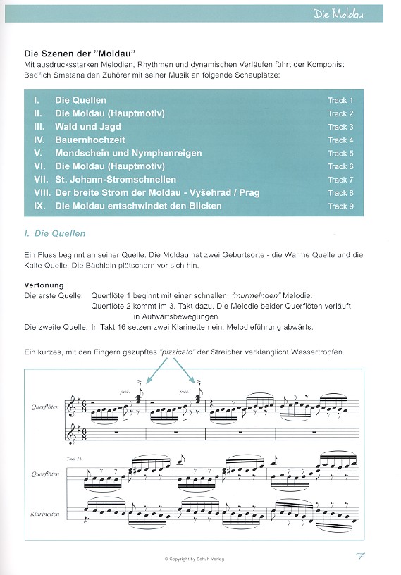Klassische Musik im Kindergarten - Die Moldau (+CD)