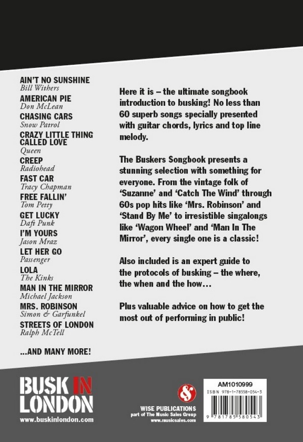 The Buskers Songbook