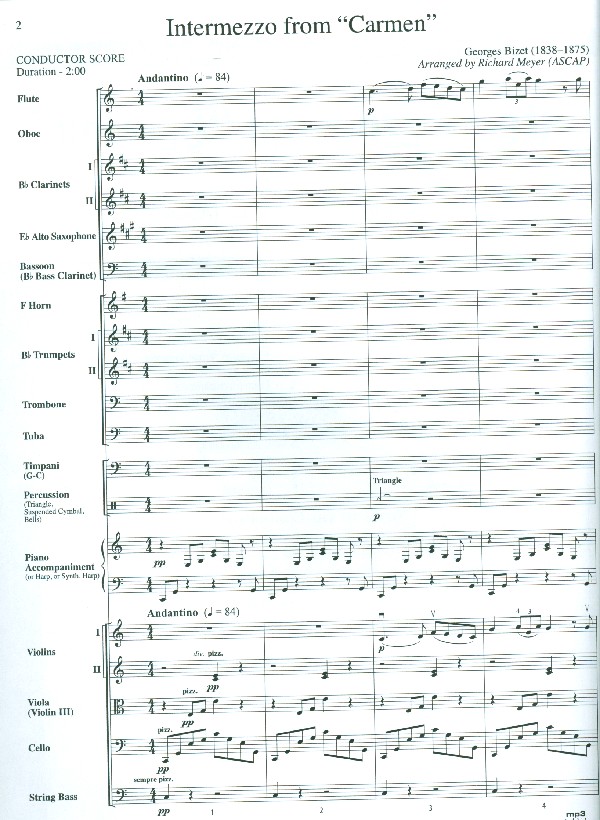 Intermezzo from Carmen