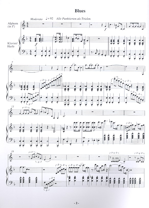 Alphorn-Suite American Style