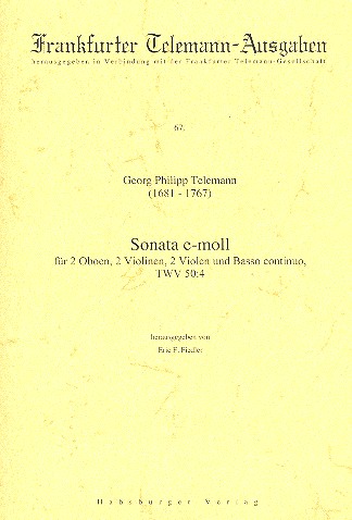 Sonate e-Moll TWV50:4