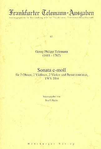 Sonate e-Moll TWV50:4
