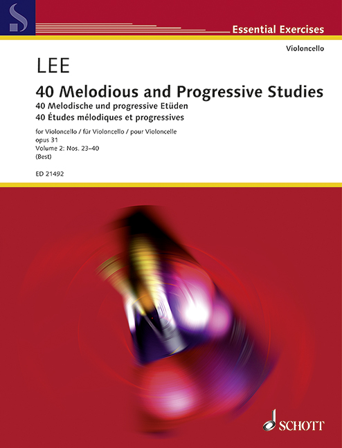 40 melodische und progressive Etüden op.31 Band 2 (Nr.23-40)