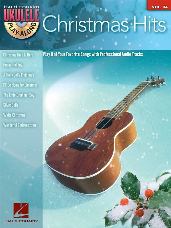 Christmas Hits (+CD): ukulele playalong vol.34