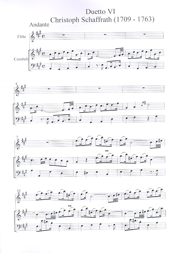 Duett A-Dur Nr.6