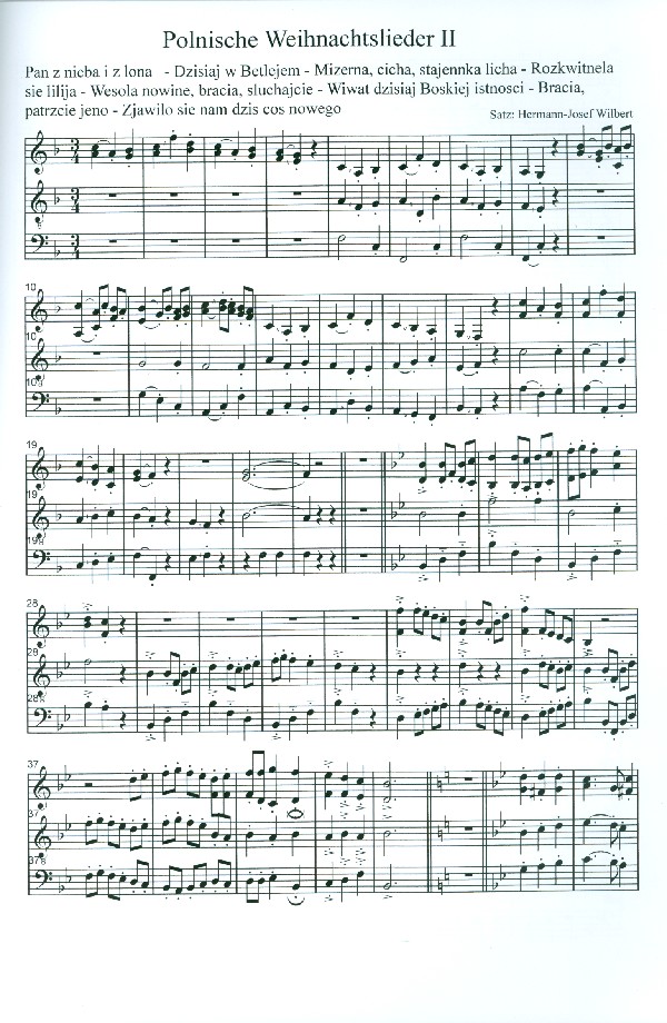 Polnische Weihnachtslieder Band 2