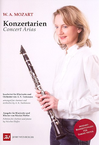 Konzertarien für Klarinette und Orchester