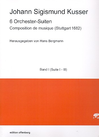 6 Orchester-Suiten Band 1 (Nr.1-3)