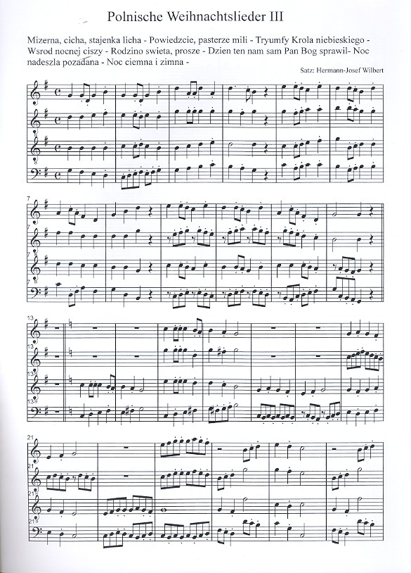 Polnische Weihnachtslieder Band 3