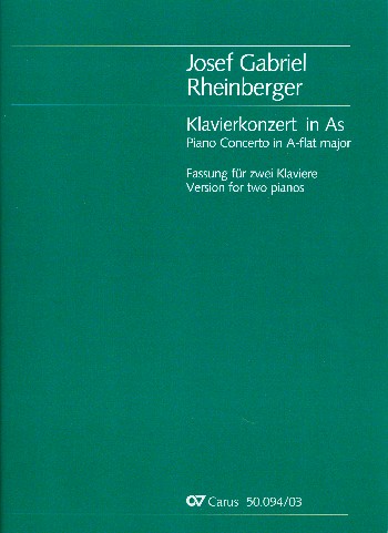 Konzert As-Dur für Klavier und Orchester