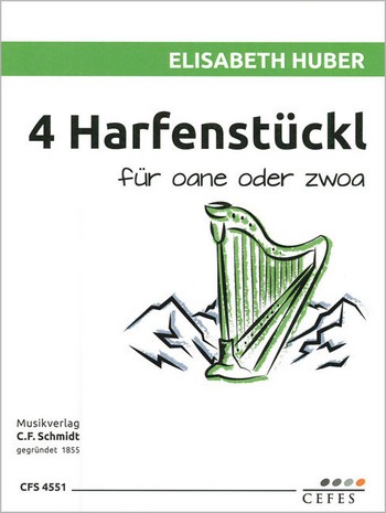 4 Harfenstückl für oane oder zwoa