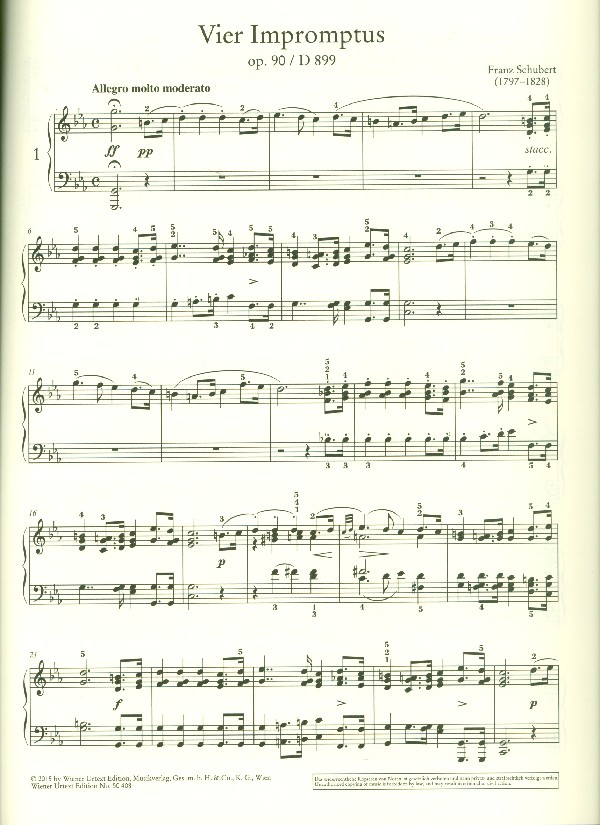 Impromptus op.90 D899