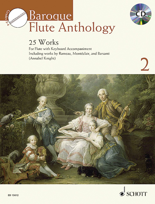 Baroque Flute Anthology vol.2 (+CD)
