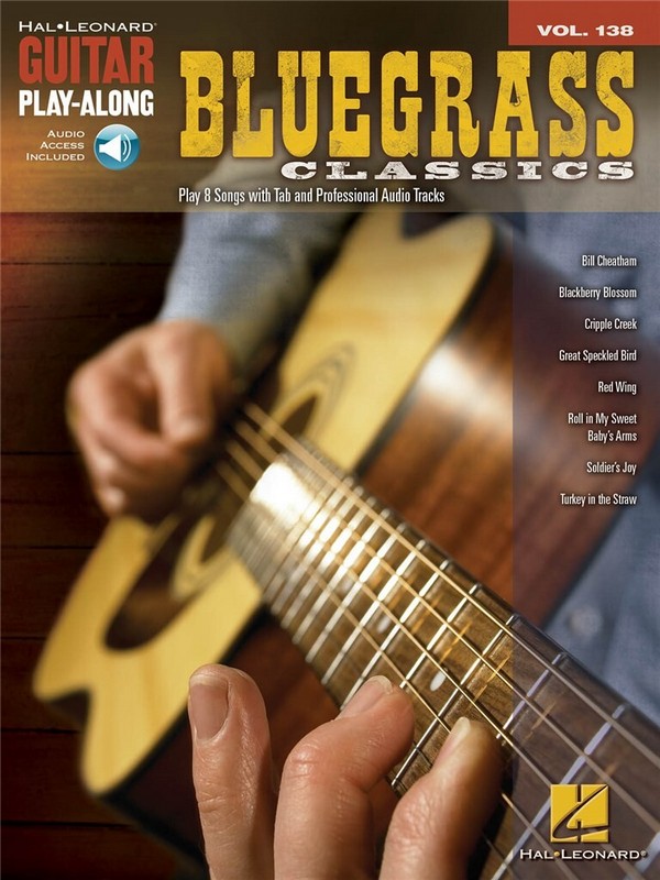 Bluesgrass Classics (+CD): guitar playalong vol.138