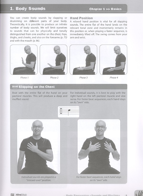 Body Percussion - Sounds and Rhythms (+DVD) (en)