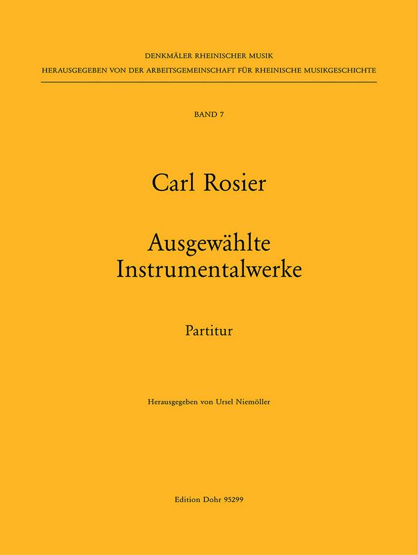 Ausgewählte Instrumentalwerke