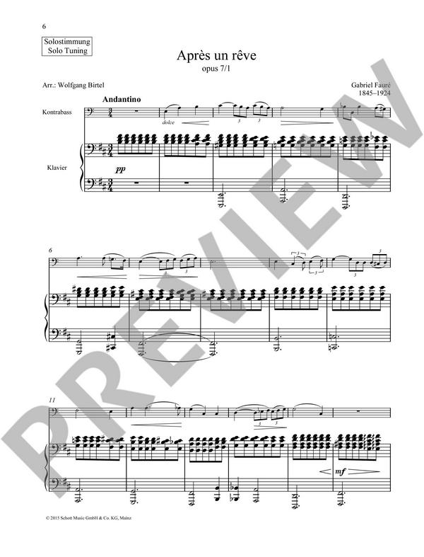 Après un rêve op.7,1