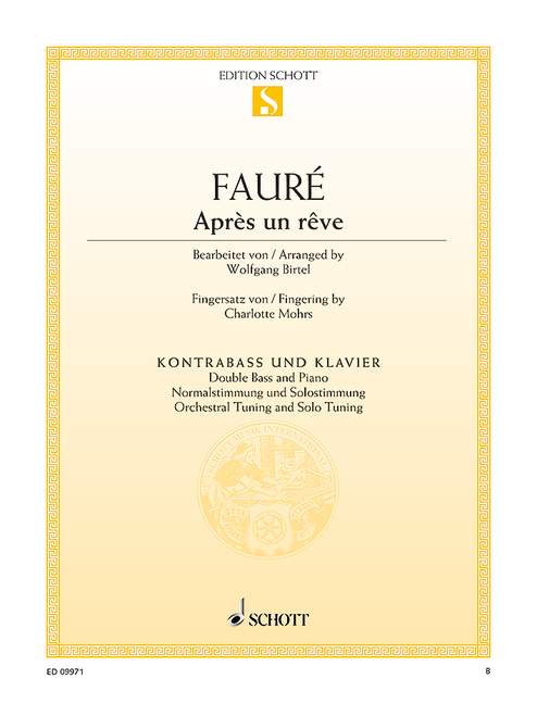 Après un rêve op.7,1