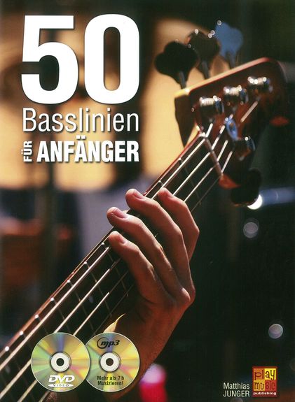 50 Basslinien für Anfänger (+CD +DVD):