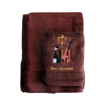 Handtuch-Set Rosina Wachtmeister Musical Cat (3 Stk)