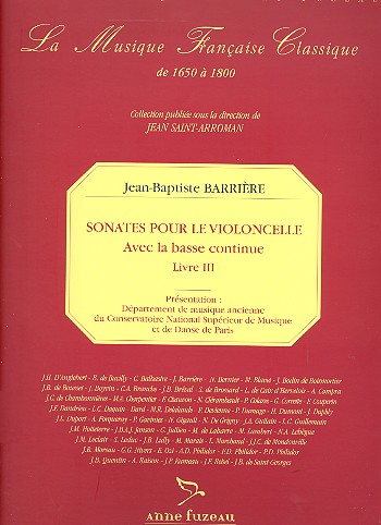 Sonates livre 3
