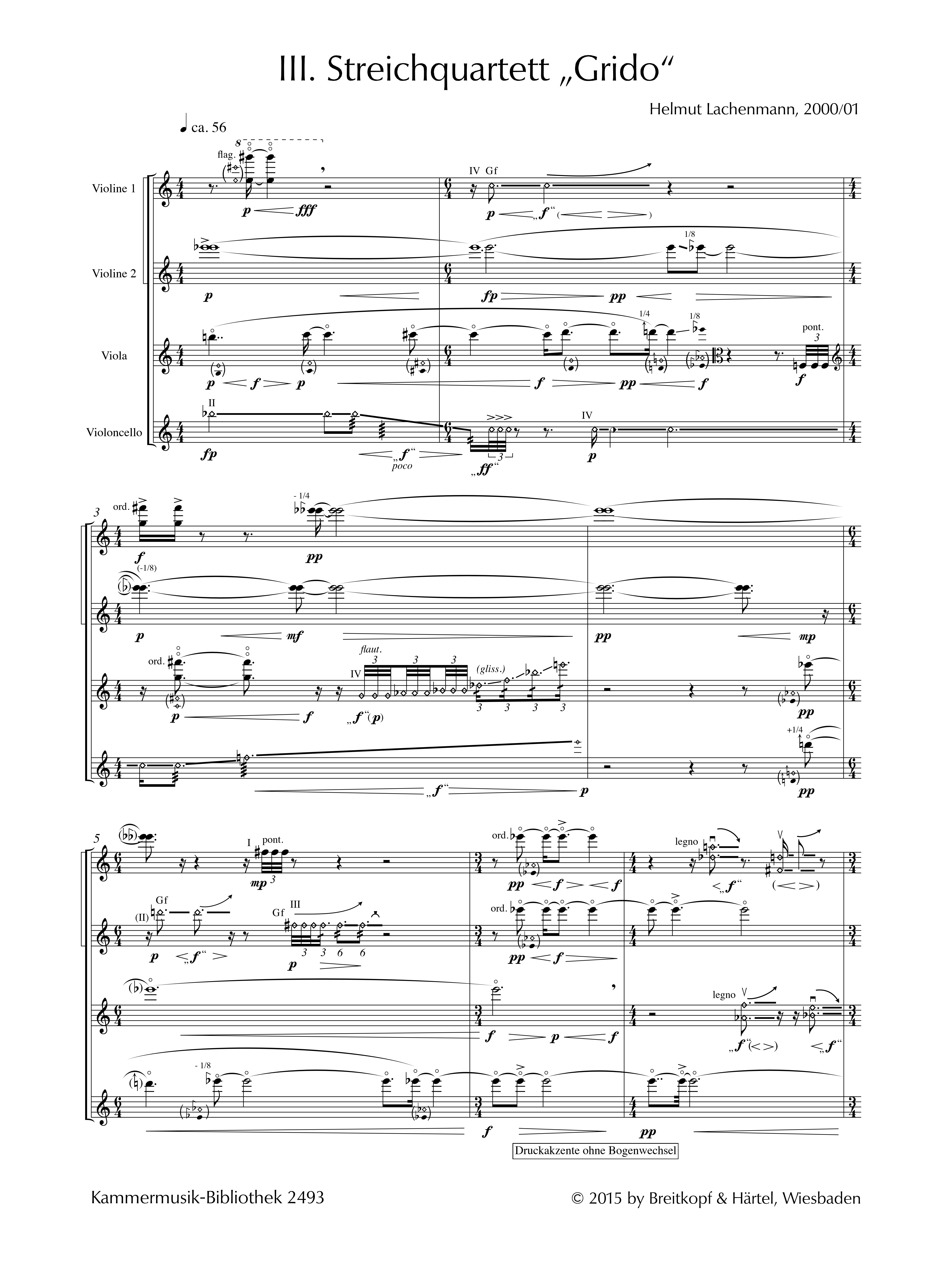 Streichquartett Nr.3