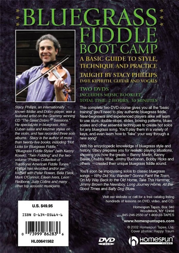Bluegrass Fiddle Boot Camp